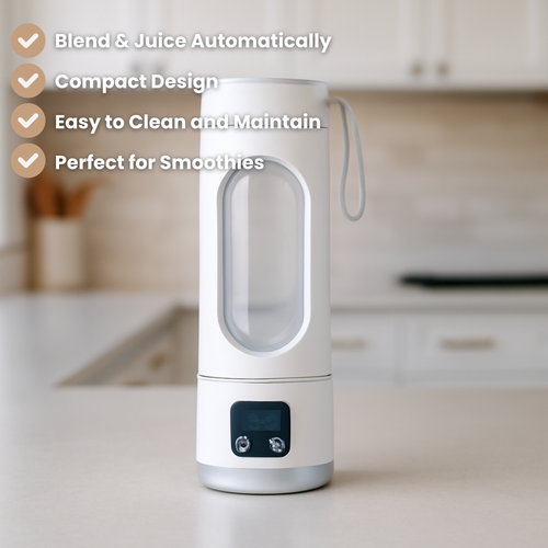Nutrivibe™ Mini Portable Juicer