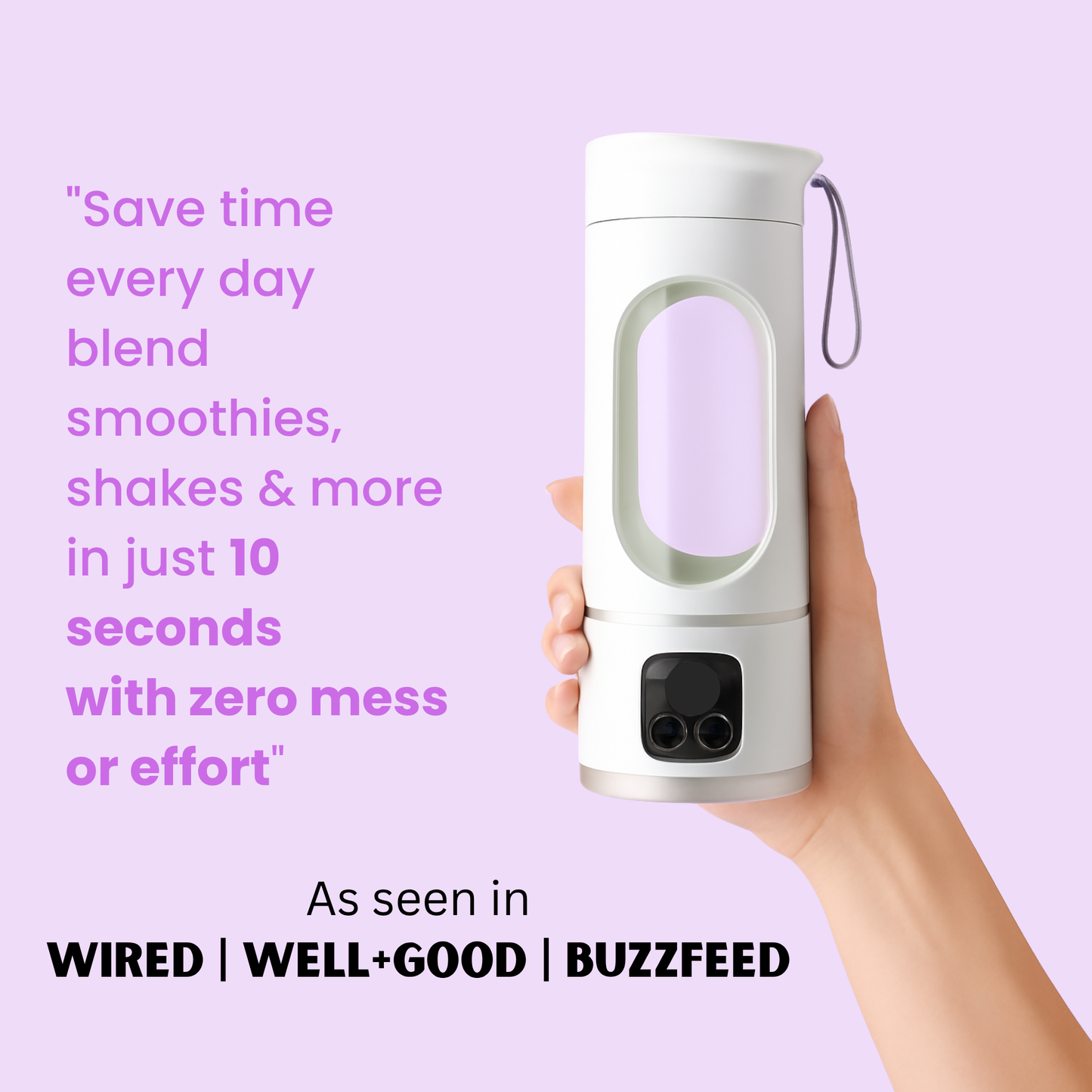 Nutrivibe™ Mini Portable Juicer