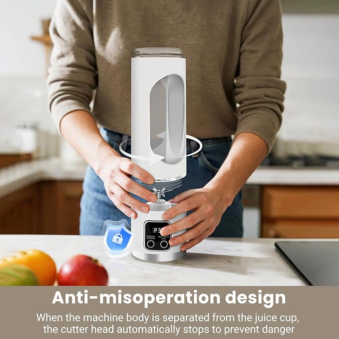 Nutrivibe™ Mini Portable Juicer